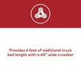thumbnail image 3 of Yakima LongArm Aluminum Hitch Mounted Adjustable Truck Bed Extender Rack, 3 of 4