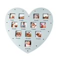 thumbnail image 1 of GROWTH TANK Heart Shape Baby First Year Frame for Party Decorations Birthday Newborn Blue, 1 of 9