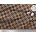 thumbnail image 3 of Soimoi Cotton Poplin Fabric Abstract Geometric Print Fabric by Yard 56 Inch Wide, 3 of 3