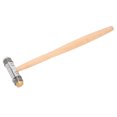 thumbnail image 2 of Fyydes Quality Dual Head Repair Hammer Wooden Handle Jewellery Watch Repair Hammer Tool, 2 of 8
