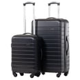 thumbnail image 1 of Jetstream® Hardside 2 Piece Luggage Set: 26" Medium Checked Suitcase and Carry-On Luggage, 1 of 9