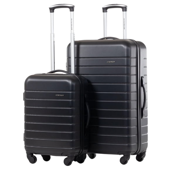 Jetstream® Hardside 2 Piece Luggage Set: 26" Medium Checked Suitcase and Carry-On Luggage