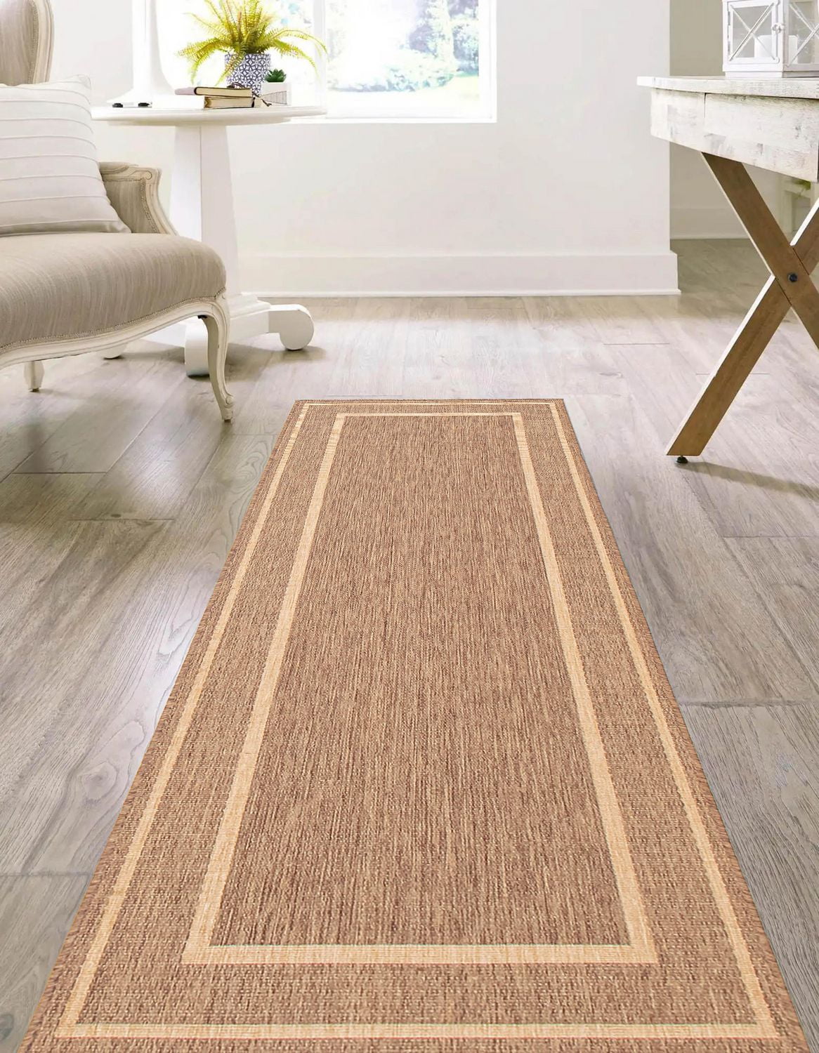 Tapis Moderne ECARPET pour Salon, Salle à Manger et Chambre Coucher CollectionJute Natura