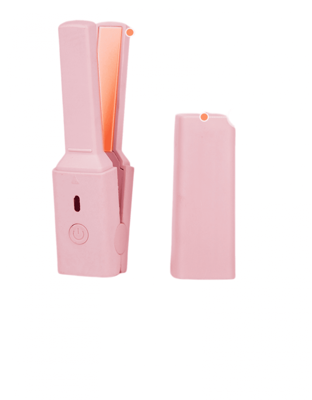 YSTINNG Hair Straightener, 2 in 1 Mini Ceramic Tourmaline Flat Iron for Short Hair Hair Touch Control, Anti-Frizz Flat Iron for All Types of Hair A311-001
