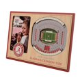 thumbnail image 1 of YouTheFan 5023149 NCAA Alabama Pourpre Marée 3D StadiumViews Cadre Photo - Bryant-Denny Stade, 1 of 4