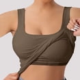 thumbnail image 2 of Yuyuzo Womens Tank Top Ribbed Knit Sleeveless Racerback V Neck Spaghetti Strap Cropped Tops Layering Tees, 2 of 7