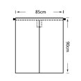 thumbnail image 4 of Japanese Noren Doorway Curtain Hanging Room Divider for Kitchen for Kitchen Kitchen Wine_85x90cm, 4 of 8