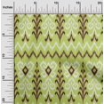 thumbnail image 1 of oneOone Polyester Lycra Fabric Chevron & Swirl Ikat Print Fabric BTY 56 Inch Wide, 1 of 4