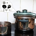 thumbnail image 3 of GAXIRE 1 Set of Pressure Cooker Parts Black Plastic for Restaurant Use, 3 of 7