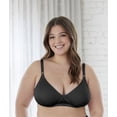 thumbnail image 4 of Bestform 97086248 Striped Wireless Cotton Bra with Lightly-Lined Cups, 4 of 7