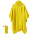 thumbnail image 1 of Poncho de Pluie Portable à Capuchon pour la Randonnée, le Camping, la Pêche, 1 of 3