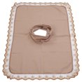 thumbnail image 1 of Beauty Bed Sheet, Lace Edging Massage Table Sheets  For Beauty Shop, 1 of 8
