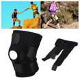 thumbnail image 2 of Knee Brace Support Sleeve Adjustable Open Patella Stabilizer Protector Nylon Wrap for Arthritis Meniscus Tear ACL Running Basketball Sports Athletic MCL Runners, 2 of 2