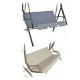 thumbnail image 2 of Housse de Siège de Balançoire de Jardin et Cour Extérieure Améliorée la Plus Récente, Imperméable, Housse de Chaise Balançoire à Suspension, Coussin de Chaise de Jardin et Cour beige, 2 of 6