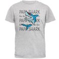 thumbnail image 1 of Papa Shark Doo Doo Doo Mens T Shirt, 1 of 1