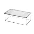 thumbnail image 1 of Storage Boxes with Lids,Transparent Mask Stationery Storage Box Office Supplies Cosmetic Storage Box Desktop Storage Acrylic Organising Box,Storage Box with Lid,Box of Masks, 1 of 6