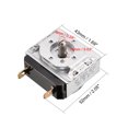 thumbnail image 2 of Unique Bargains Time Controller Timer Switch 5 Minutes 5M Round Shaft Replacement Timer for Electronic Microwave Oven Cooker 1pcs, 2 of 3