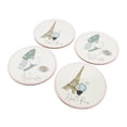 thumbnail image 4 of Holiday Time Maison De Noel Collection Festive Paris Mouse Cork Coasters, Round, Decorative Table Protector Pad, 4-Pack, 4 of 6