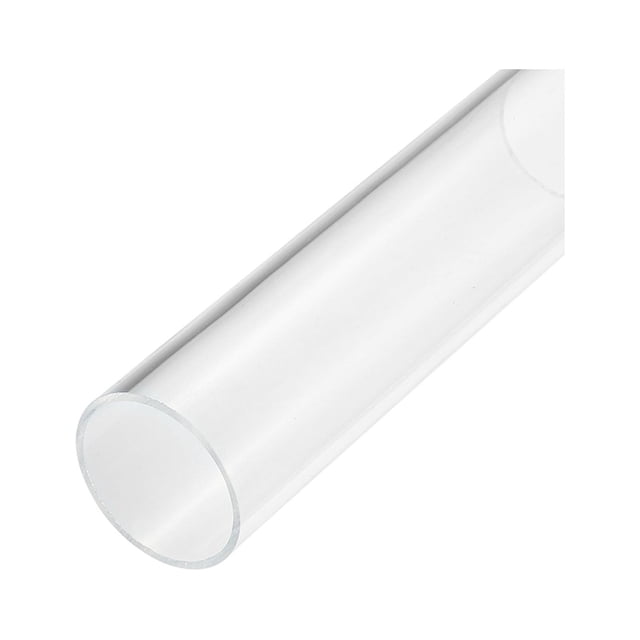 Unique Bargains Tuyau Acrylique Transparent Rigide Tube Rond 42mm ID 45mm OD 6 Pouces pour Lampes et Lanternes Système de Refroidissement par Eau
