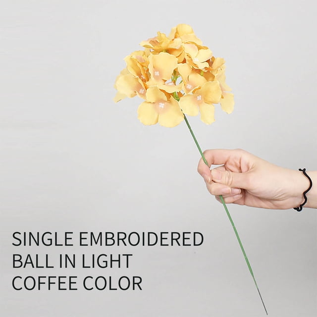 RKSTN Fall Decorations for Home Artificial Flowers Fake Hydrangea Silk Flowers Header Wedding Home Party Decoration Flowers Decorations
