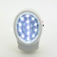 thumbnail image 1 of Agiferg US Wall Plug Rechargeable Emergency Light White Night Lamp Bulb KG-913 13 LED 2W, 1 of 5