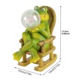thumbnail image 3 of TIMIFIS Handmade Item, Home Decor Solar Resin Ornament Patio Balcony Small Viewing Lights, 3 of 8