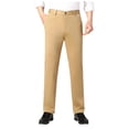 thumbnail image 1 of HNMKIU Men's Casual Trousers Loose Fit Straight Leg High Rise Comfortable Deep Pants for Everyday Wear, 1 of 4