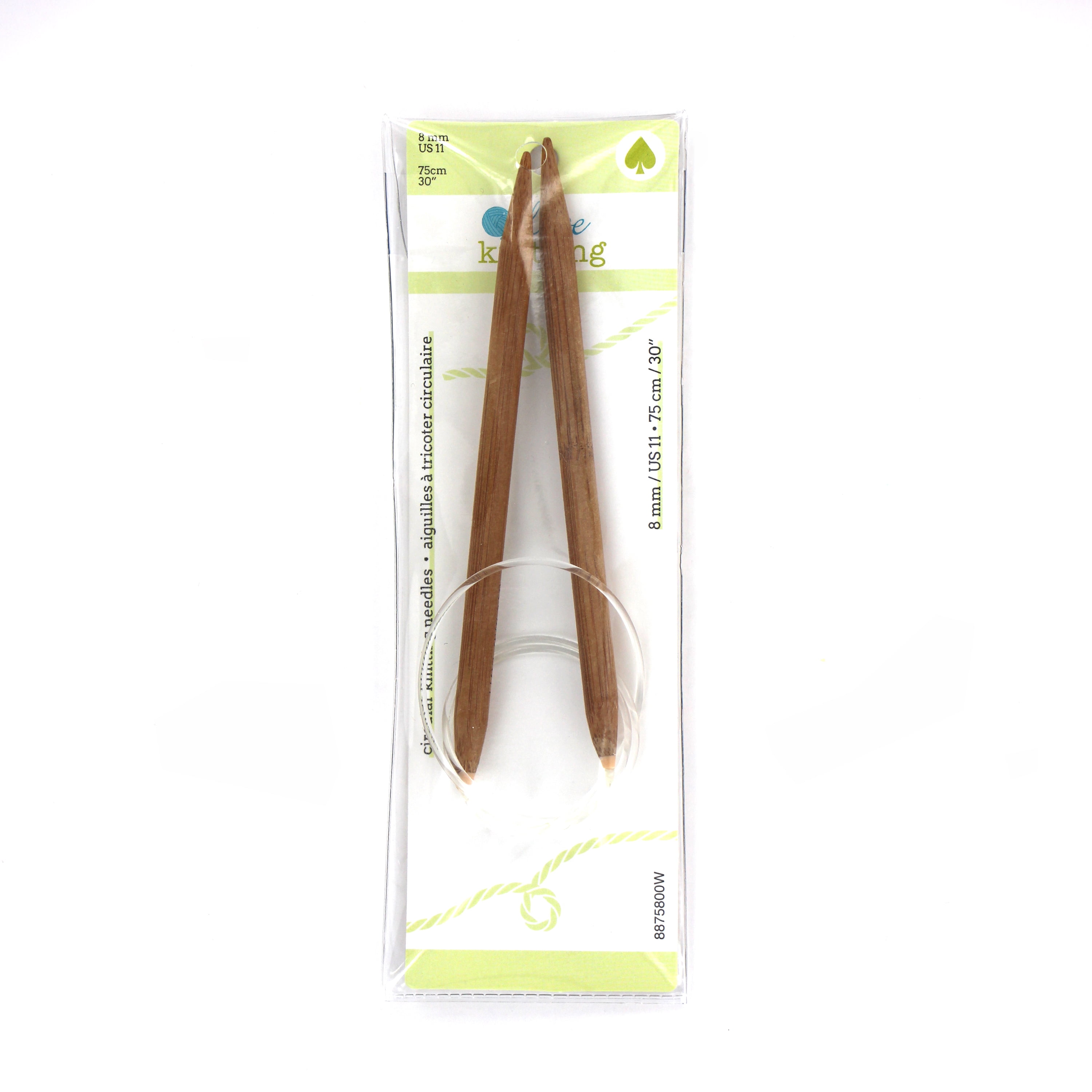 LOVE Knitting Bamboo Circular Needles, 75 cm (29.5 in.), 6 mm (0.24 in.)