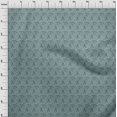 thumbnail image 4 of oneOone Georgette Viscose Turquoise Green Fabric Paisley Craft Projects Decor Fabric Printed By The Yard 42 Inch Wide, 4 of 5