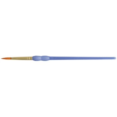 Crafter's Choice Pinceau Rond en Taklon Doré - Taille 3/0