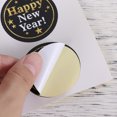thumbnail image 4 of 120PCS 2020 HAPPY NEW YEAR Round Black Seal Sticker DIY Cookie Bags Labels Round Adhesive Sealing Baking Packaging Envelope Gift Box Decoration Sticker, 4 of 6