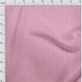thumbnail image 3 of oneOone Georgette Viscose Fabric Check Block Print Fabric By The Yard 42 Inch Wide, 3 of 4