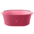 thumbnail image 1 of Double-layer Vegetable Basket Plastic Draining Basket Fruit Vegetable Strainer, 1 of 10