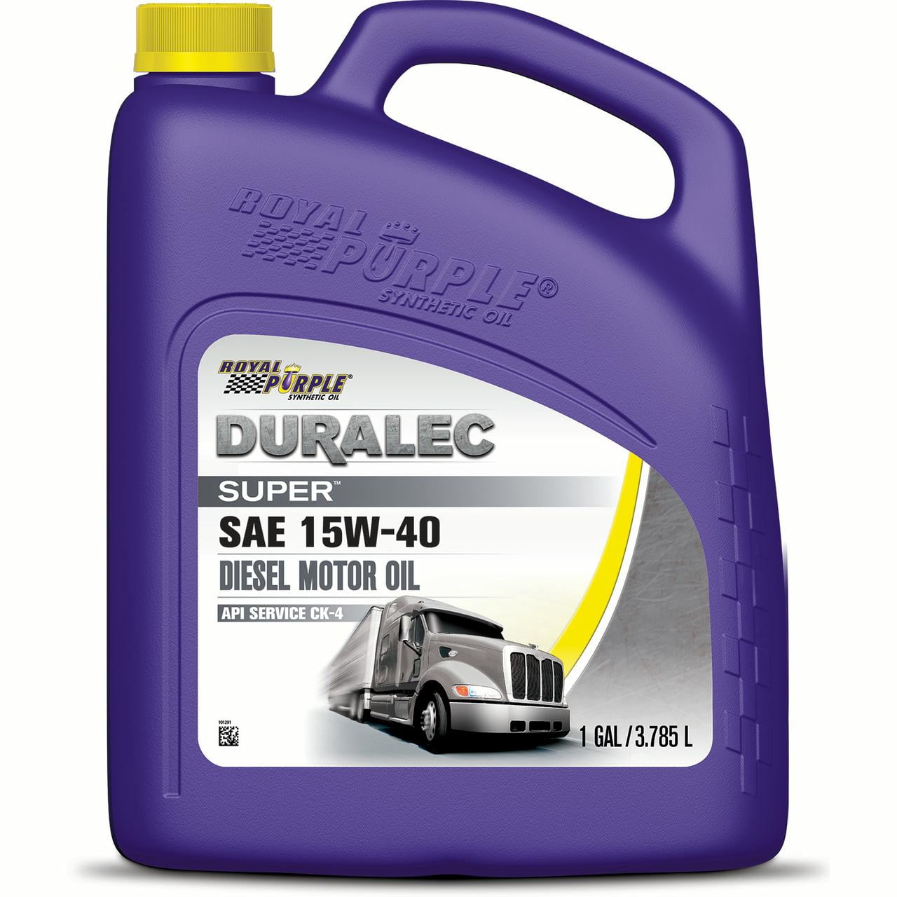 Royal Purple 04154 Oil Duralec Super SAE 15W-40; Synthetic; 1 Gallon Can; Single