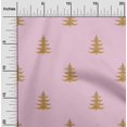 thumbnail image 1 of oneOone Viscose Jersey Fabric Christmas Tree Ikat Print Fabric By Yard 60 Inch Wide, 1 of 4