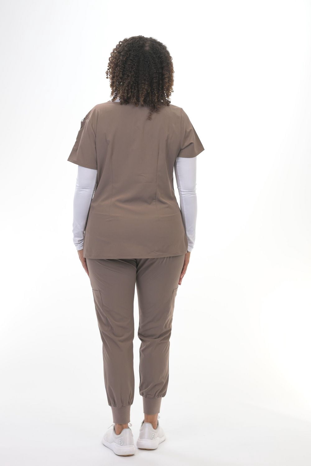 Haut Zinnia Scrubs à col en V