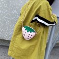thumbnail image 2 of XZNGL Kids Girls Fashion Cute Cartoon Strawberry Pattern Shoulder Crossbody Chain Bag Childrens Coin Purse, 2 of 9