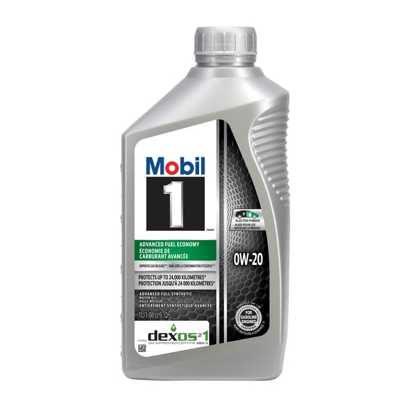 Huile moteur entièrement synthétique Mobil 1™ Économie de carburant avancée 0W-20, 1 L