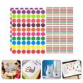 thumbnail image 4 of 1400pcs Blank Colored Dot Stickers Round Dot Label Stickers Adhesive Circle Stickers, 4 of 8
