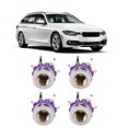 thumbnail image 4 of Wheel Valve Covers, Crown Shape Copper Core Wheel Stem Valve  Wearproof  For Cars Trucks Bicycles Purple, 4 of 8