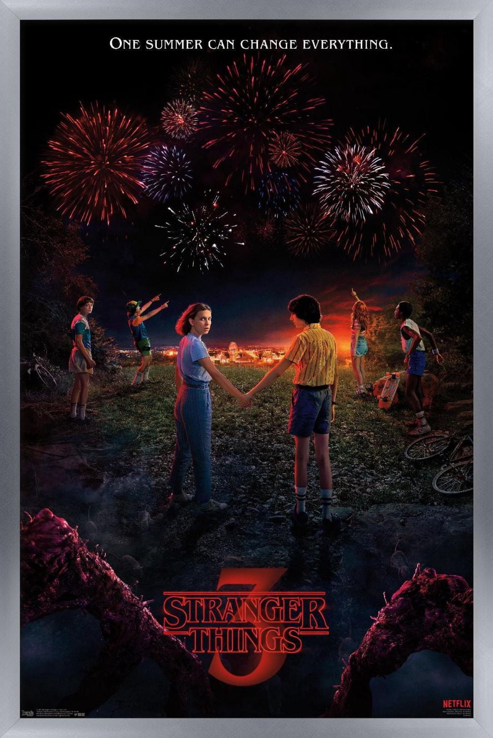 Netflix Stranger Things: Season - Key Art Wall Poster