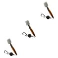 thumbnail image 4 of Ruiboury Golf Club Brush Portable Handheld Replacement Double-sided Ball Shoe Brushes Orange with Lid 3Set, 4 of 6