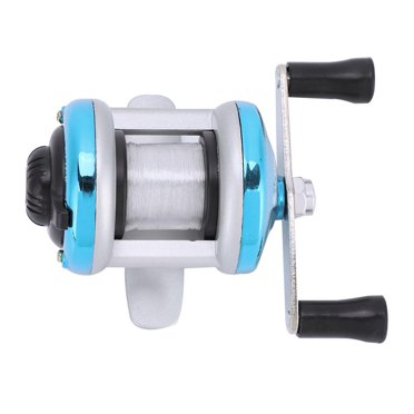 LYUMO Deukio Portable Winter Ice Fishing Reel Wheel with Wire Outdoor Casting Tackle, Fishing Wheel, Ice Fishing Reel