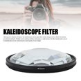 thumbnail image 3 of Camera Kaleidoscope Filter High Transmittance Optical Glass Lens Effects Filter Versatility Photography Grade Kaleidoscope Lens Rainbow Mirror Effects Enhance Image Quality DSLR, 3 of 7