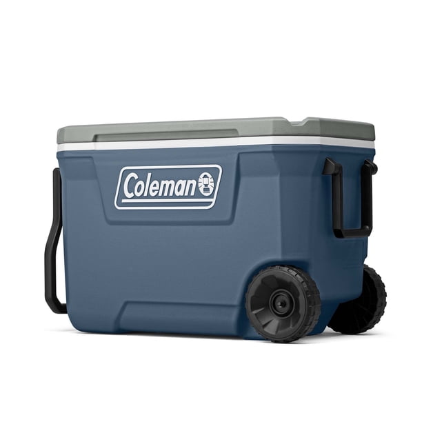 Coleman Classic Series 62-Quart Wheeled Camping Cooler, Lakeside