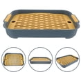thumbnail image 4 of TIELUTT Rabbit Litter Tray Pig Litter Pan Pet Toilet Tray Small Animals Corner Litter for Trunk Spacer Dog Accessory Dog Leash Dog Accessories Miniature Pinscher Accessories Kennel Accessories, 4 of 8