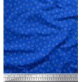thumbnail image 1 of Soimoi Georgette Viscose Fabric Cosmos Floral Printed Craft Fabric by the Yard 42 Inch Wide, 1 of 3
