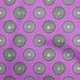 thumbnail image 1 of oneOone Velvet Purple Fabric Asian Block Craft Project Decor Fabric Printed by The Yard 58 Inche Wide-6803, 1 of 4