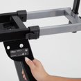 thumbnail image 4 of PioneerWorks Miter Saw Stand, 440 Lbs Load Capacity Saw Stand with Durable Iron Skeleton frame, , 76-4/5'' Max Sliding Rail, Quick to Install and Remove, Compatible & Portable, Compatible with Most, 4 of 7