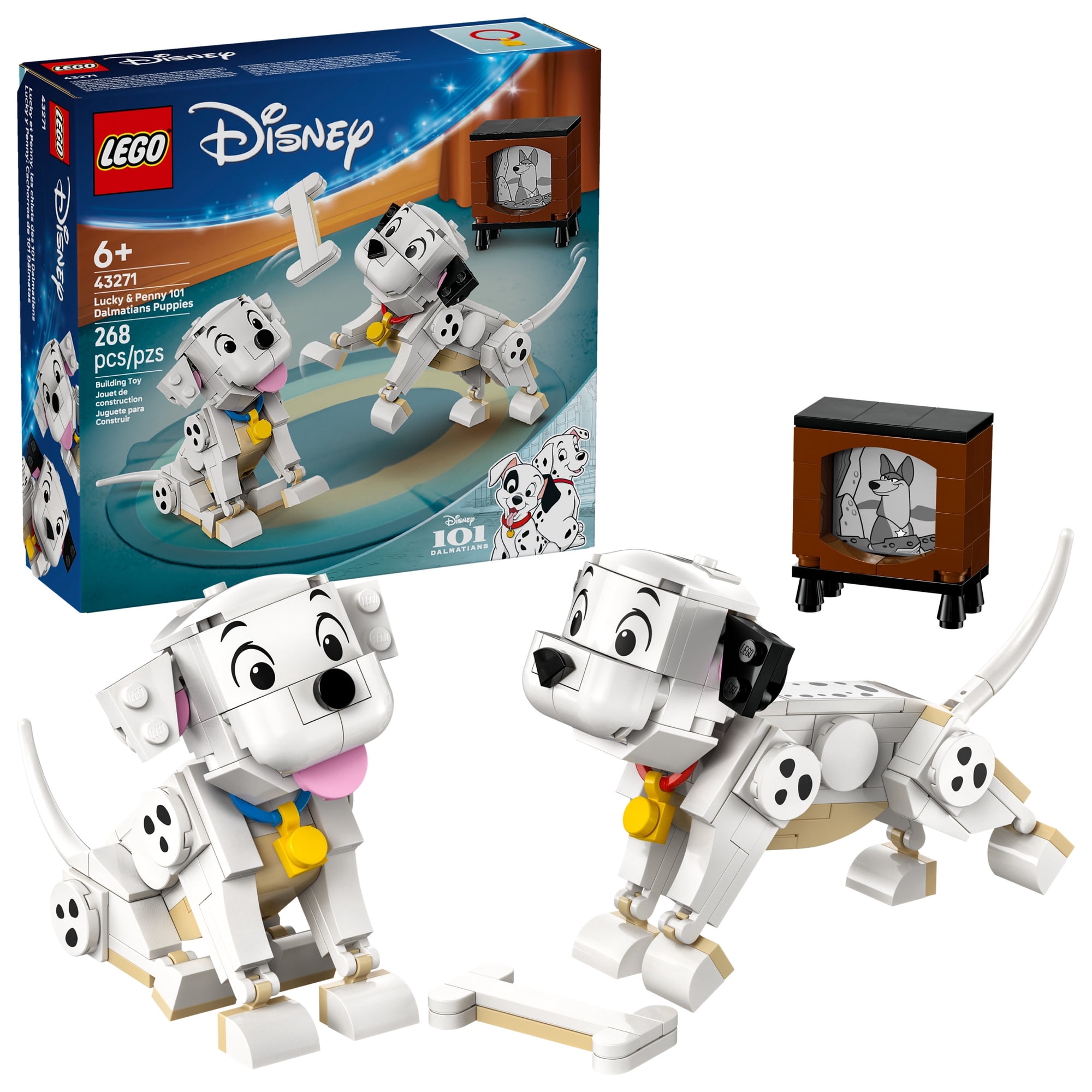 LEGO Disney Lucky & Penny 101 Dalmatians Puppies Kids Toy